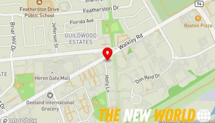 map of The IT Department Corporation Computer support and services in Ottawa