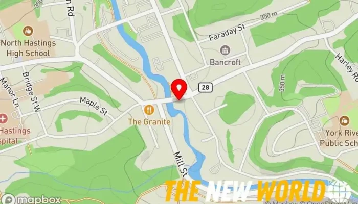 map of The Muse Gallery & Café Cafe, Art gallery, Breakfast restaurant, Lunch restaurant in Bancroft