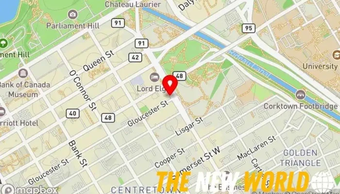 map of The Right Door Consulting & Solutions Business management consultant in Ottawa