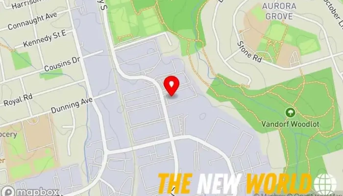 map of The Tech Zone Software company in Aurora