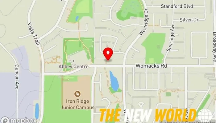 map of The Water Doctor Water softening equipment supplier, Water filter supplier, Water purification company, Water treatment plant in Blackfalds