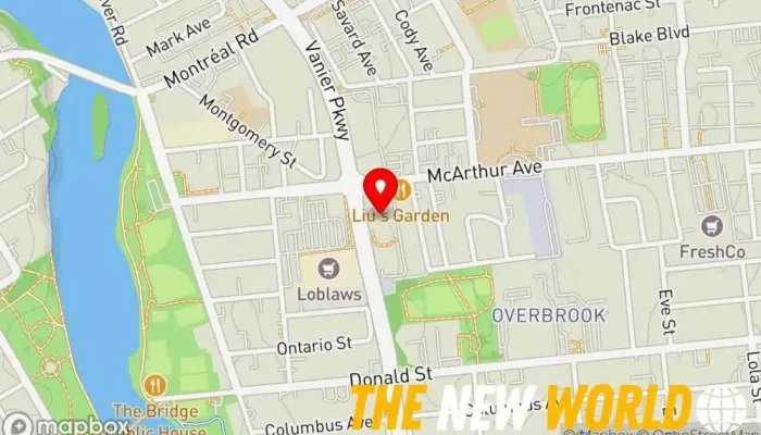 map of ThinkMSP Computer support and services in Vanier