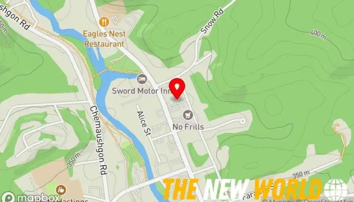 map of Thrift Warehouse Thrift store in Bancroft