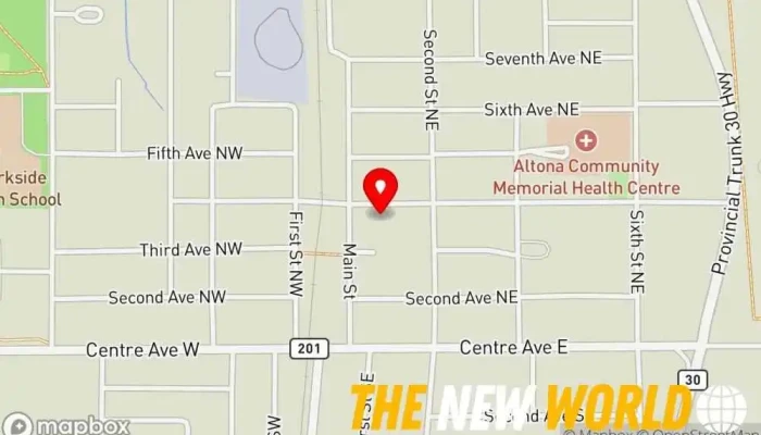 map of ThrivExcel Marketing agency, Business development service, Engineering consultant, Graphic designer, Legal services, Print shop, Web hosting company, Website designer in Altona