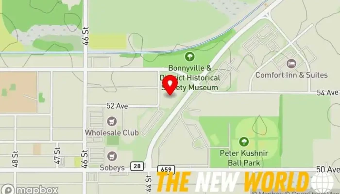 map of TLC Counselling and Psychological Services Psychologist, Child psychologist, Marriage or relationship counselor in Bonnyville