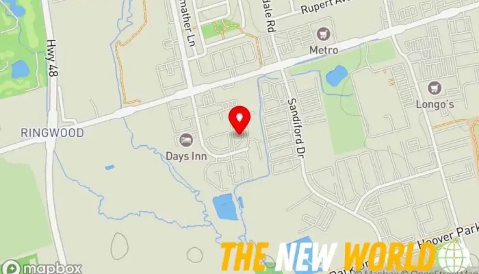 map of Tortech Group Computer store, Computer consultant, Computer repair service, Computer service, Electronic parts supplier, Exporter, Wholesaler in Whitchurch-Stouffville