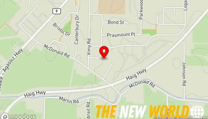 map of Traffic Masters Marketing agency in Agassiz
