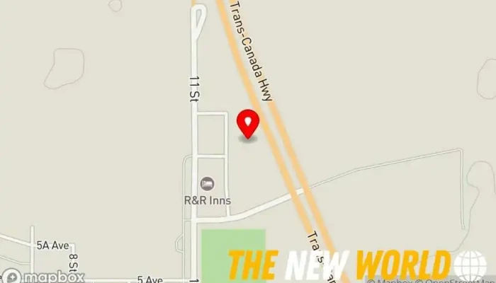 map of Trans Canada Truck Centre Truck repair shop, Car repair and maintenance service, Tire repair shop, Tractor repair shop, Welder in Bassano