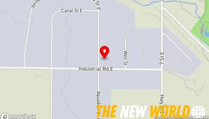 map of Trican Well Service Ltd Well drilling contractor in Brooks
