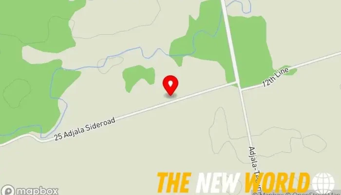 map of Truetempsolutions HVAC contractor, Air conditioning contractor in Adjala-Tosorontio