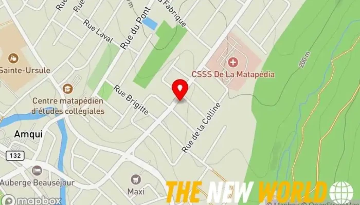 map of Turbide Gervais General practice attorney in Amqui