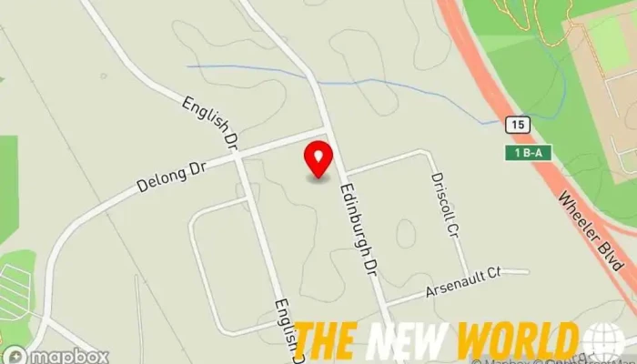 map of Twin Oaks Management Business management consultant in Moncton