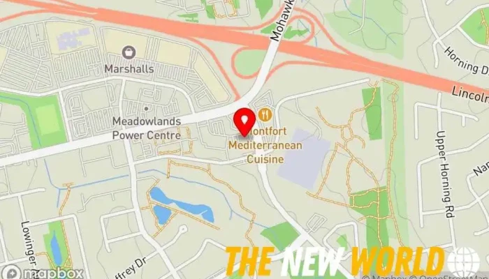 map of Two Roads Financial Centre Financial planner in Ancaster