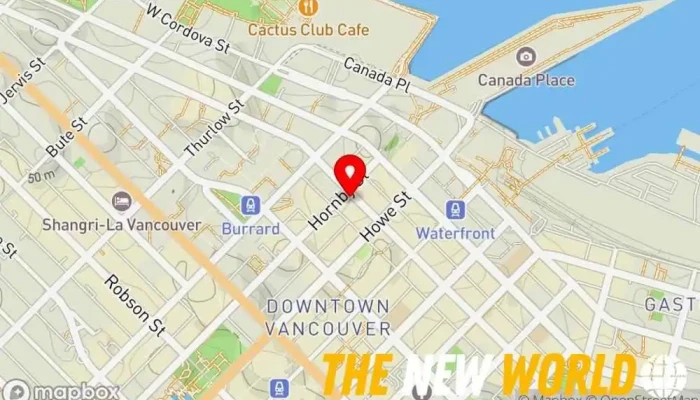 map of Ty Consulting Inc. Certified public accountant in Vancouver