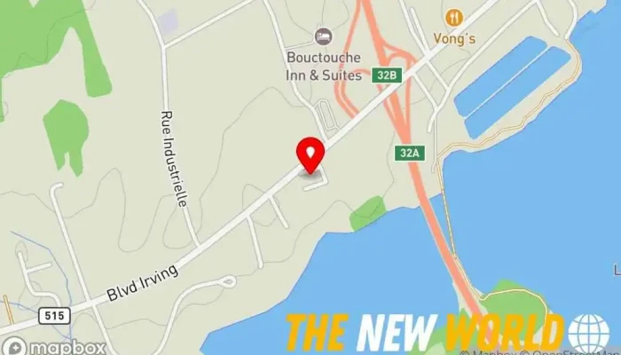 map of UNI Coopération financière Credit union, Financial institution, Financial planner in Bouctouche