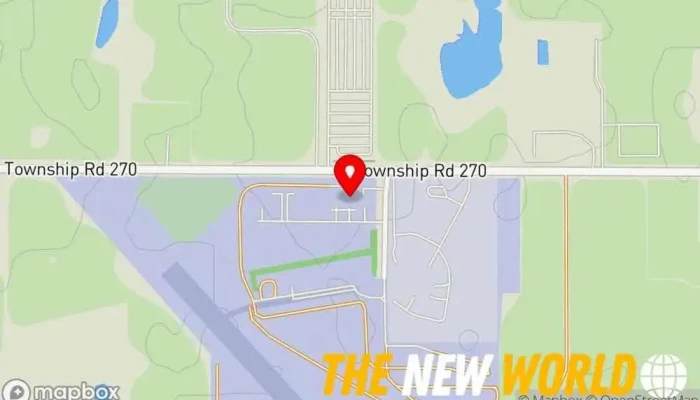 map of UNITY AVIATION CANADA LTD Aviation consultant in Airdrie