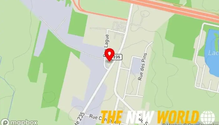 map of Up Coiffure Hair salon in Ange-Gardien