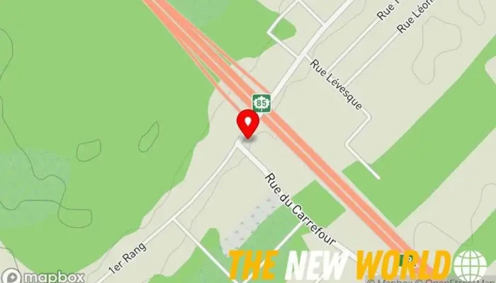 map of UPA Du Bas-Saint-Laurent Certified public accountant in Saint-Antonin