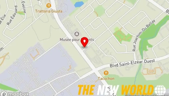 map of UpSystems Solutions Canada Consultant in Laval
