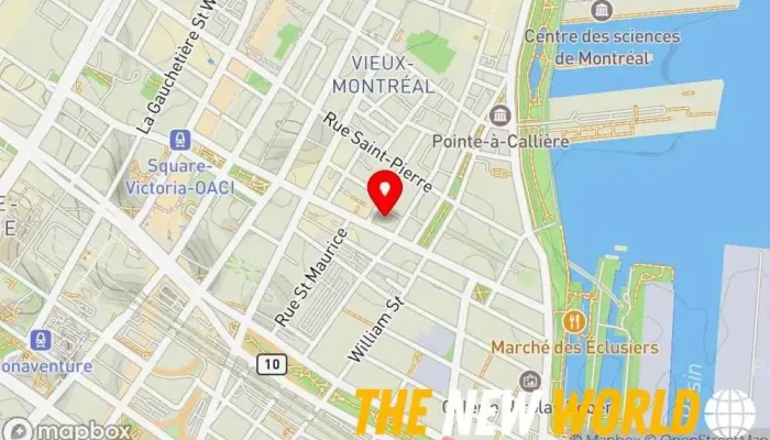 map of Vaco Montreal Recruiter, Business management consultant, Consultant, Employment agency, Employment center, Employment consultant, Executive search firm, Human resource consulting, Temp agency in Montreal