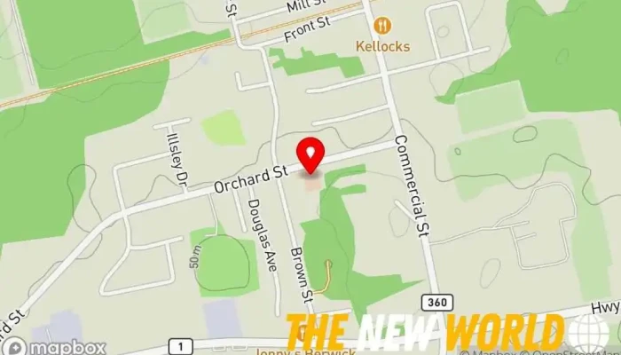 map of Valley Motion Physiotherapy Physical therapy clinic, Rehabilitation center in Berwick