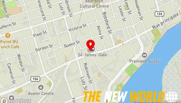 map of Vamait Inc. Computer support and services, Business management consultant, Computer security service, Personal trainer in Moncton