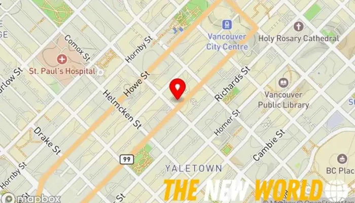 map of Veritus Consulting Services Business management consultant, Accountant, Auditor, Financial audit, Security service in Vancouver