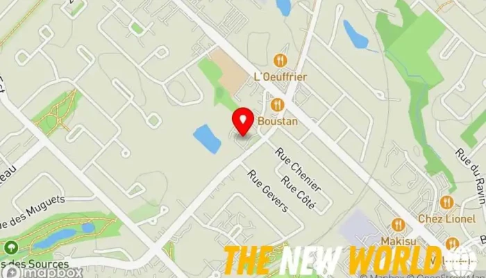 map of VirtuaCompta Accounting firm in Blainville
