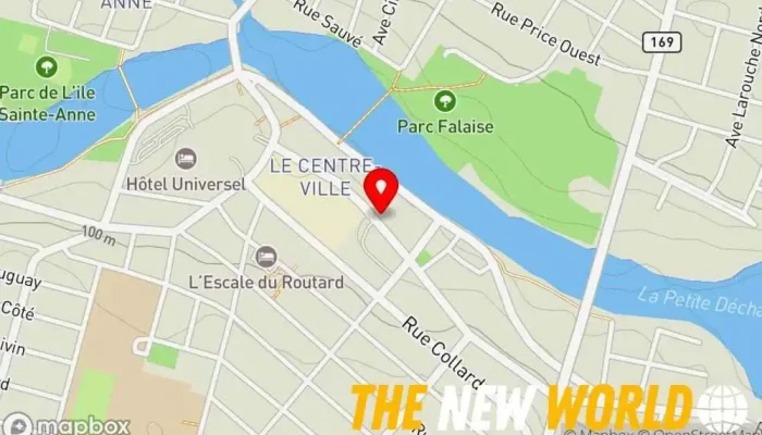 map of VIZÉS Cabinet de Services Financiers Financial planner in Alma