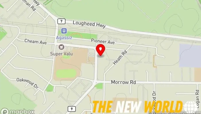 map of Waal & Co Notary public in Agassiz