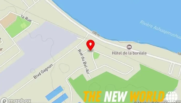 map of Webici Lac-Saint-Jean Website designer in Saint-Félicien