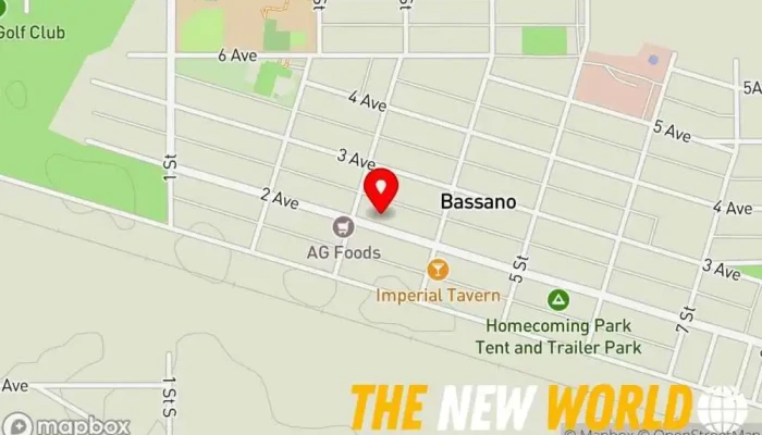 map of Western Financial Group Inc. - Canada's Insurance Broker Insurance agency, Auto insurance agency, Dental insurance agency, Health insurance agency, Home insurance agency, Insurance broker, Life insurance agency, Motorcycle insurance agency, Renter's insurance agency in Bassano