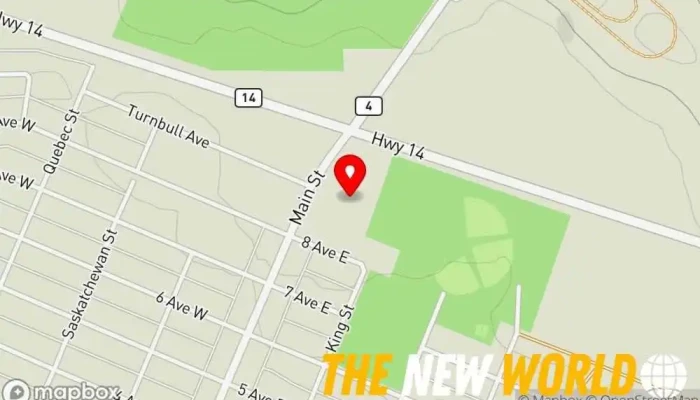 map of Westwinds Motor Hotel Hotel in Biggar