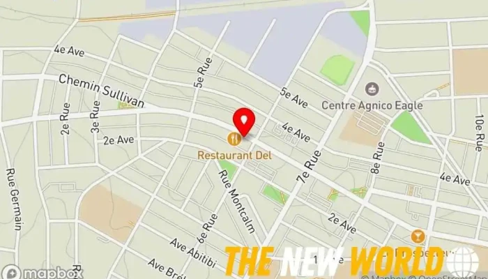 map of Wood Engineering consultant in Val-d'Or