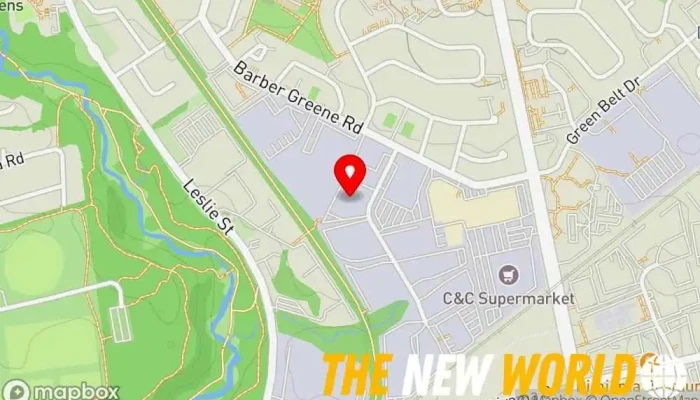 map of XBASE Technologies Corporation Computer support and services, Computer security service in Toronto