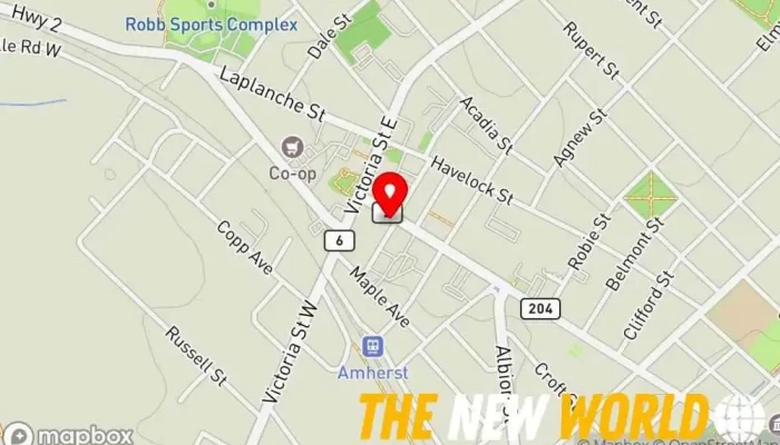 map of Your Cab Taxi service in Amherst