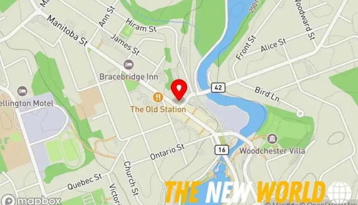 map of Youth Education Services Canada (YES Canada) Educational consultant in Bracebridge