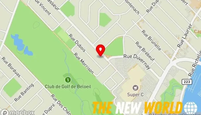 map of Zicat Consultant Inc. Accountant in Beloeil